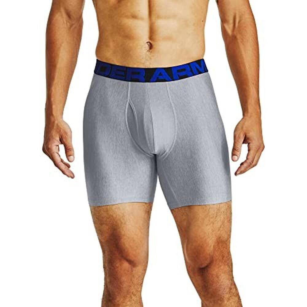 Under Armour Men's 2PK Tech 6" Boxerjock 5X-Large 1363619-408